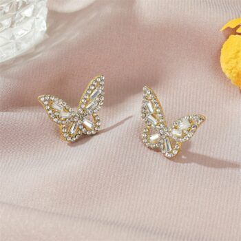 Unique Stone Stud Korean Earring
