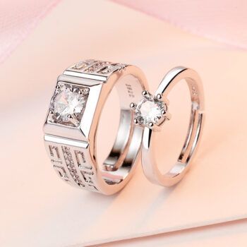 Lovely Trendy Couple Ring