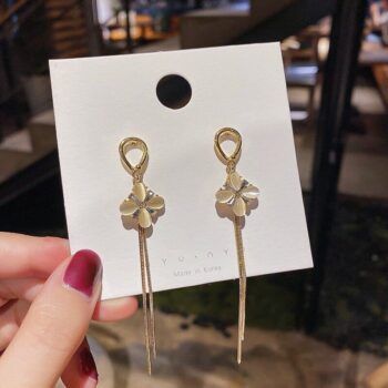 Beautiful Star Flower Korean Earring