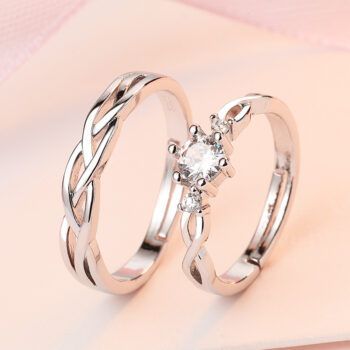 Stylish Trendy Couple Ring